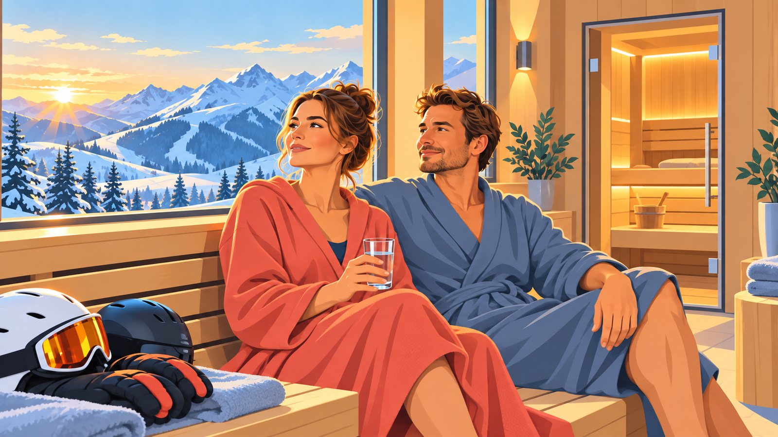 Иллюстрация к материалу: Баня после Розы Хутор: во сколько идти, если утром снова на склон