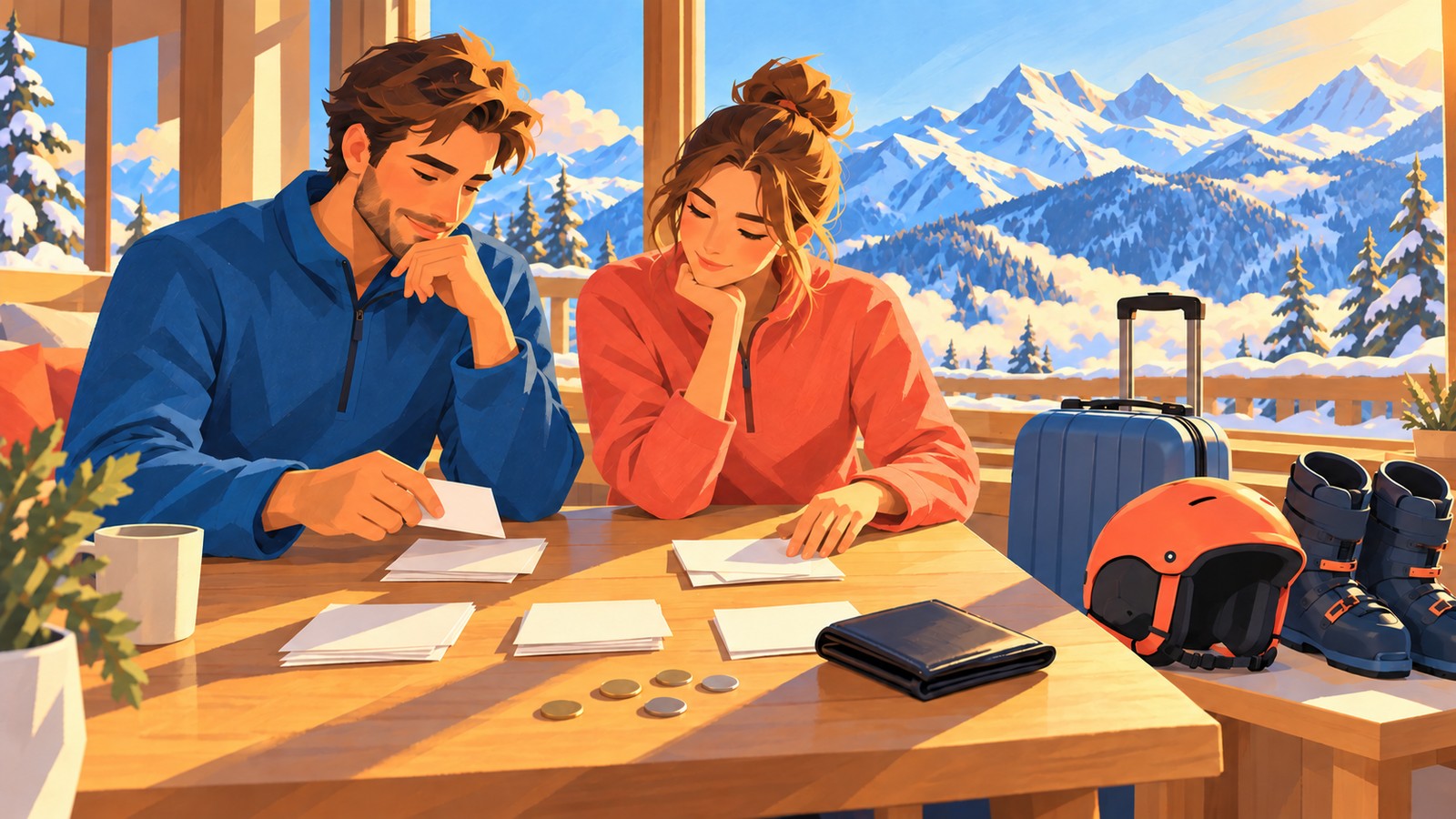 Иллюстрация к материалу: Выходные на Розе Хутор: как посчитать бюджет короткой поездки на три дня