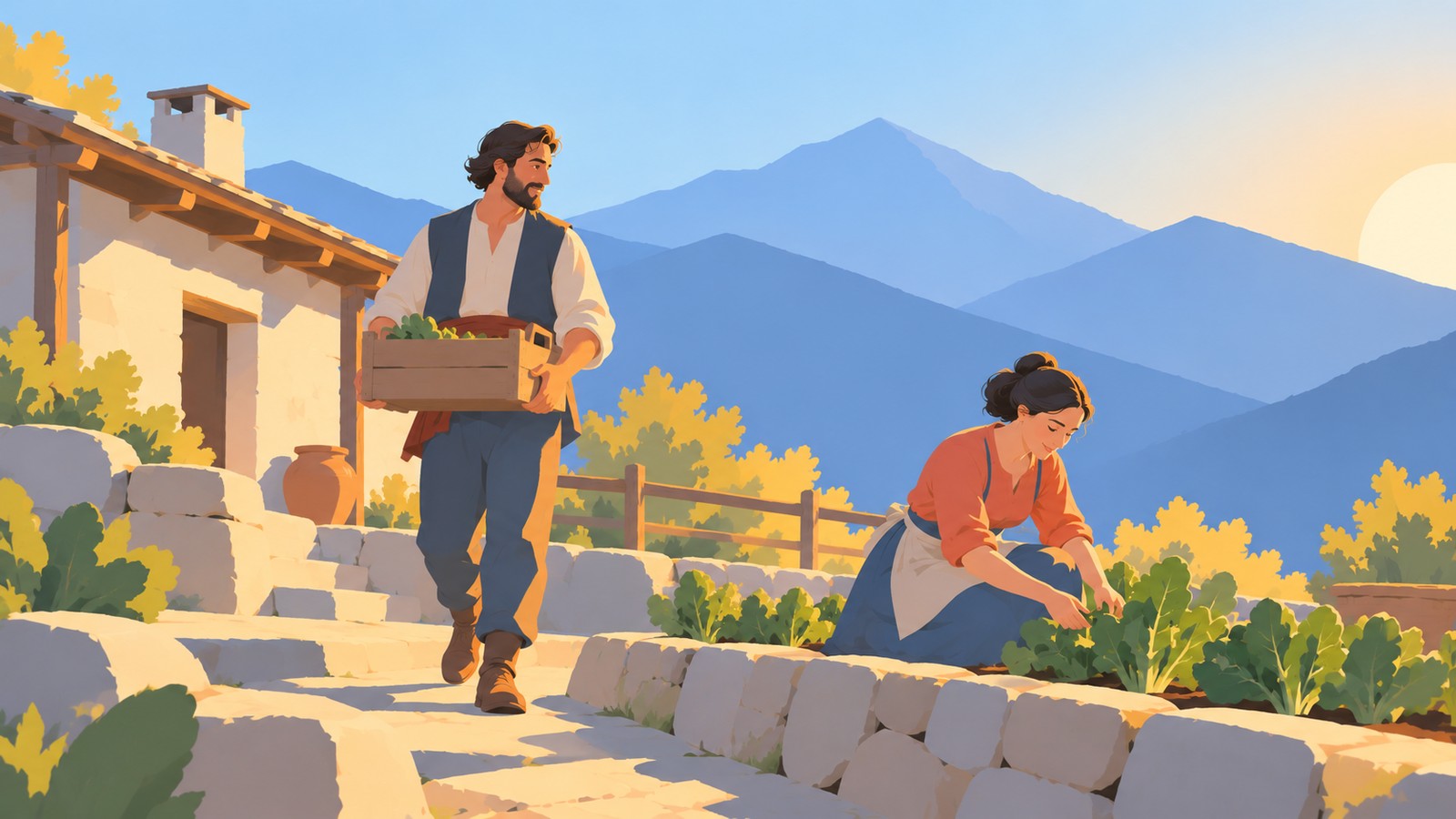 Иллюстрация к материалу: Греческие переселенцы в Красной Поляне: как обживали долину у Розы Хутор