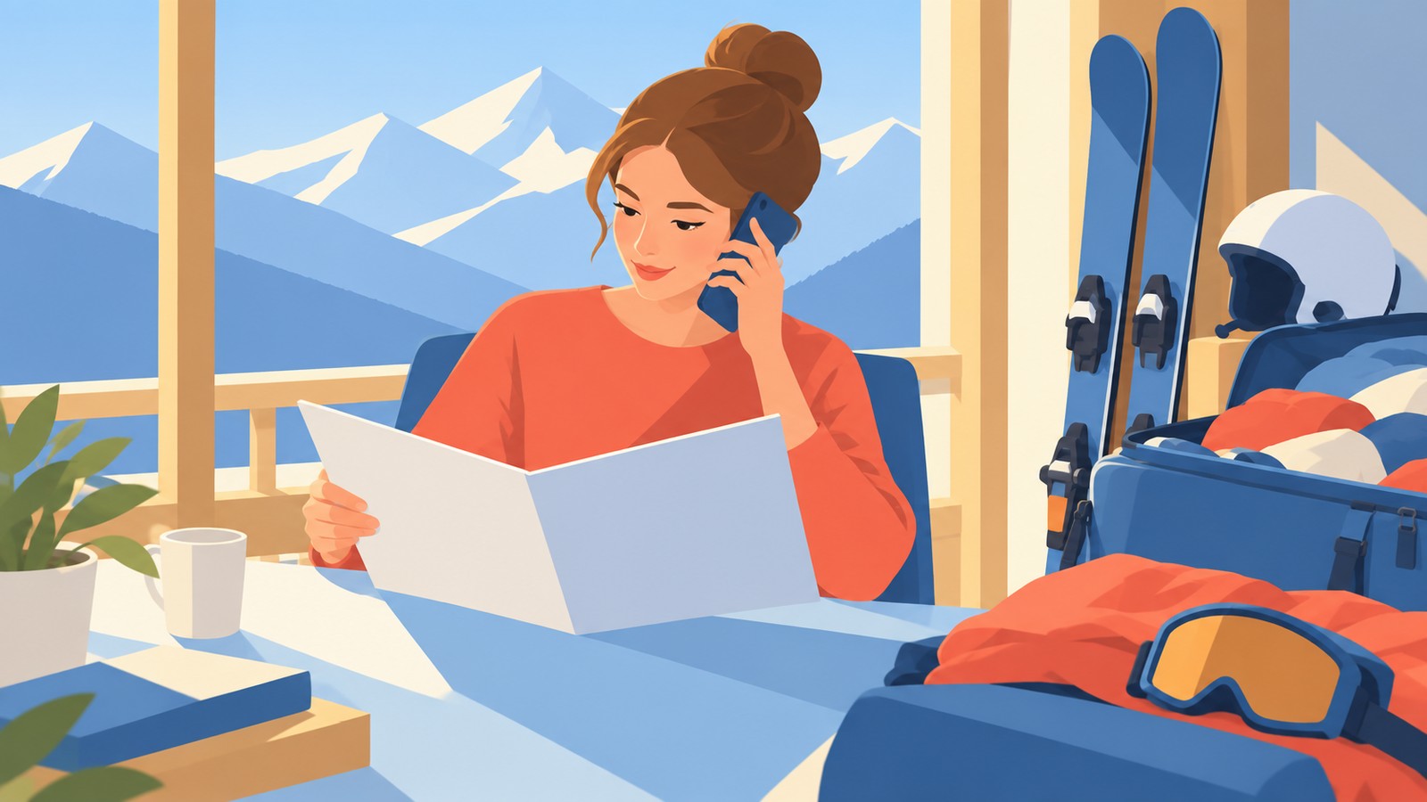 Иллюстрация к материалу: Полис для лыж куплен вместе с билетами: как проверить, что он подходит